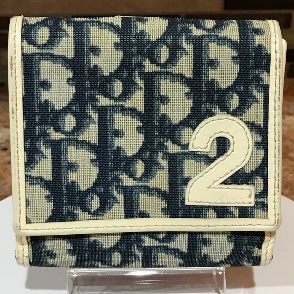 DIOR Trotter #2 Canvas/ Patent Leather Bifold Wallet 😍🔥 - Picture 4 of 17